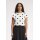 FRED PERRY Amy Winehouse Foundation Oberteil mit beflockten Punkten snow white