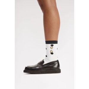 FRED PERRY Amy Socken mit Punkten snow white