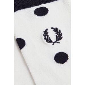 FRED PERRY Amy Socken mit Punkten snow white