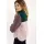 DANEFAE Danebirk Fleece Zip-Up canard/ cold pink/ grey plum