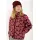 DANEFAE Danelabrador Fleece Zip-Up Dark Cherry HEARTTHROB