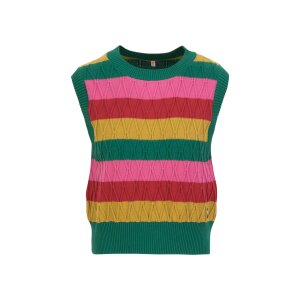 BLUTSGESCHWISTER Strick-Pullunder Carnaby Candy