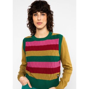 BLUTSGESCHWISTER Strick-Pullunder Carnaby Candy