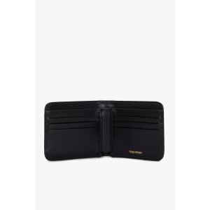 FRED PERRY Brieftasche Aus Glattem Leder black