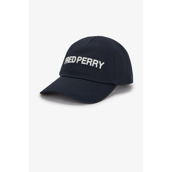 FRED PERRY Kappe mit Fred Perry-Grafik navy