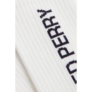 FRED PERRY Socken mit Streifengrafik snow white