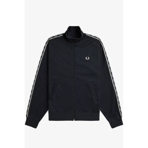 FRED PERRY Damen Trainingsjacke mit Sportstreifen