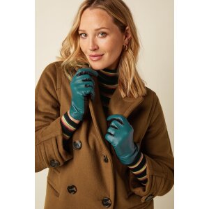 KING LOUIE Lederhandschuhe dragonfly green