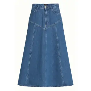 KING LOUIE Dolly Skirt Stone Denim blue tint