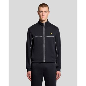LYLE & SCOTT Piped Full Zip Track Top  dark navy