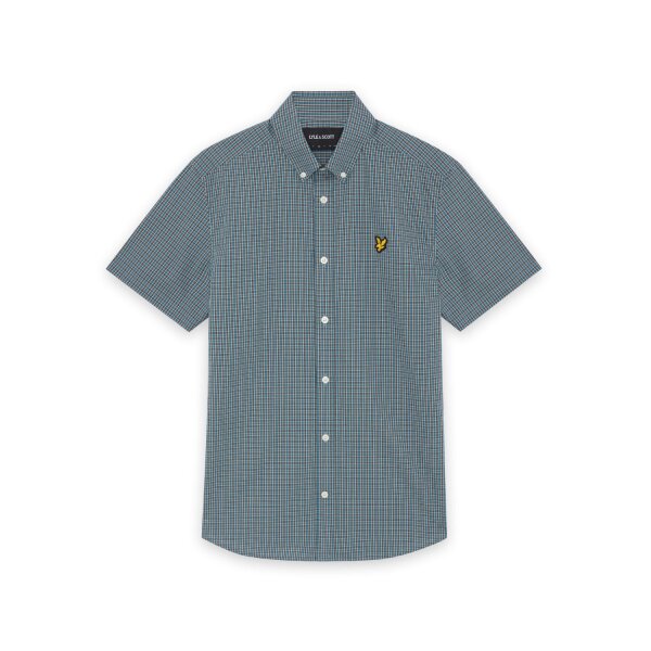 LYLE & SCOTT Fine Check Short Sleeve Shirt