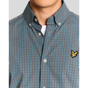 LYLE & SCOTT Fine Check Short Sleeve Shirt