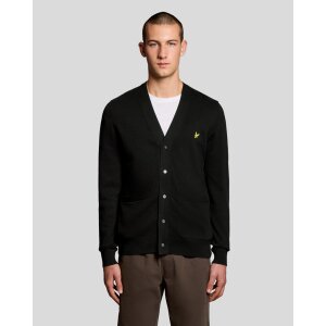 LYLE & SCOTT Baumwoll-Strickjacke mit V-Ausschnitt...