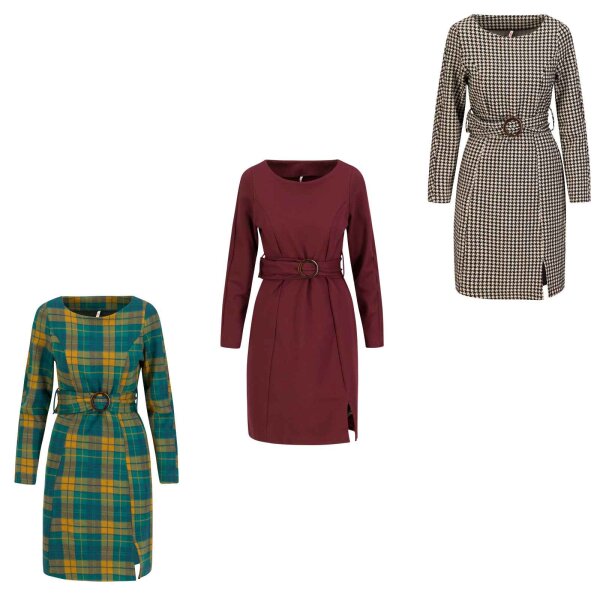 BLUTSGESCHWISTER Autumn Dress Tailored Cocoon