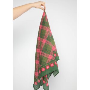 BLUTSGESCHWISTER Scarf BG Square Twinkle picnic with apples