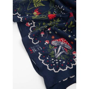 BLUTSGESCHWISTER Scarf BG Square Twinkle roof of stars