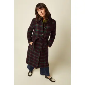 KING LOUIE Arabella Coat Vera Check Porto Red –...
