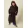 KING LOUIE Arabella Coat Vera Check Porto Red – Checked Wool-Blend Coat
