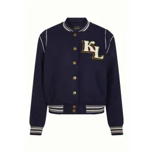 KING LOUIE Varsity Jacket Arizona Evening Blue –...