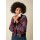 KING LOUIE Arizona Jacket Banda Check horizon blue – Checked Jacket with Large Collar