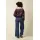 KING LOUIE Arizona Jacket Banda Check horizon blue – Checked Jacket with Large Collar