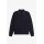 FRED PERRY Langarm-Poloshirt mit Doppelstreifen navy/ snow white/ burnt red