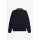 FRED PERRY Langarm-Poloshirt mit Doppelstreifen navy/ snow white/ burnt red
