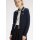 FRED PERRY Zip-Through Knitted Shirt navy