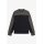 FRED PERRY Sweatshirt mit Farbblockdesign black
