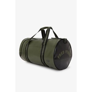 FRED PERRY Klassische Sporttasche laurel wreath green/ black