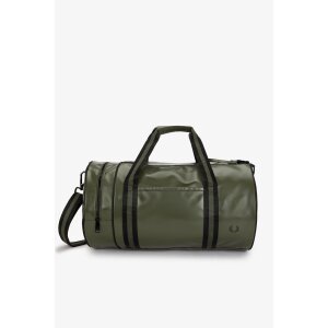 FRED PERRY Klassische Sporttasche laurel wreath green/ black