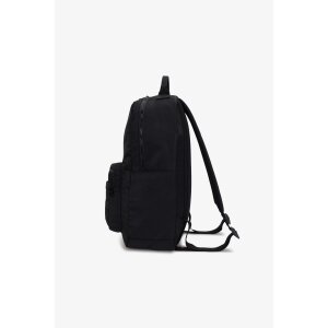 FRED PERRY Crinkle Nylon Backpack black