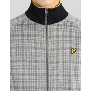 LYLE & SCOTT Hawick Baumwoll-Karojacke mid grey marl