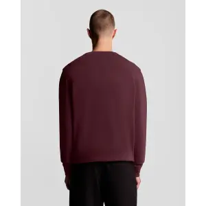 LYLE & SCOTT Crew Neck Sweatshirt burgundy