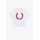 FRED PERRY Laurel Wreath Badge T-Shirt – Snow White