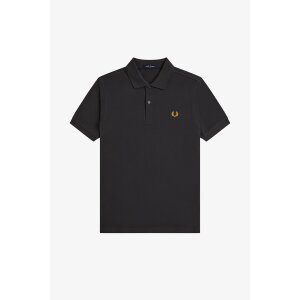 FRED PERRY Polo Shirt anchor grey/ golden