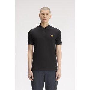 FRED PERRY Polo Shirt anchor grey/ golden