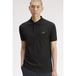 FRED PERRY Polo Shirt anchor grey/ golden