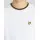 LYLE & SCOTT T-Shirt mit kontrastfarbenen Streifen am Kragen white