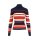 BLUTSGESCHWISTER Rollkragenpullover Jazz & Chill Out vintage varsity stripe