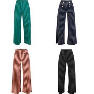 BLUTSGESCHWISTER High-Waist-Hose Stereo Rainbow Sailorette