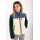 DANEFÆ Danebirk Fleece Zip-Up for Women – Canard / Porcelaine / Light Beige