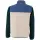 DANEFÆ Danebirk Fleece Zip-Up for Women – Canard / Porcelaine / Light Beige