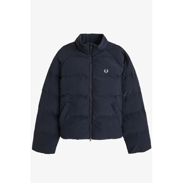 FRED PERRY Wattierte Damenjacke mit Raglanärmeln navy