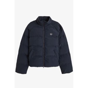 FRED PERRY Wattierte Damenjacke mit Raglanärmeln navy