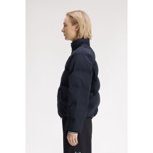 FRED PERRY Wattierte Damenjacke mit Raglanärmeln navy