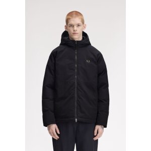 FRED PERRY Gefütterte Jacke mit durchgehendem...