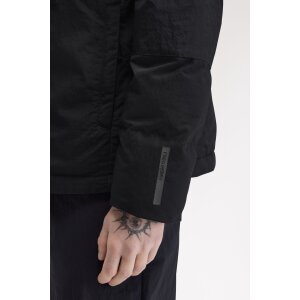 FRED PERRY Gefütterte Jacke mit durchgehendem Reißverschluss black