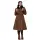 QUEEN KEROSIN Vintage 50s Coat brown