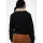 QUEEN KEROSIN Damen Vintage Jacke mit Teddykragen black